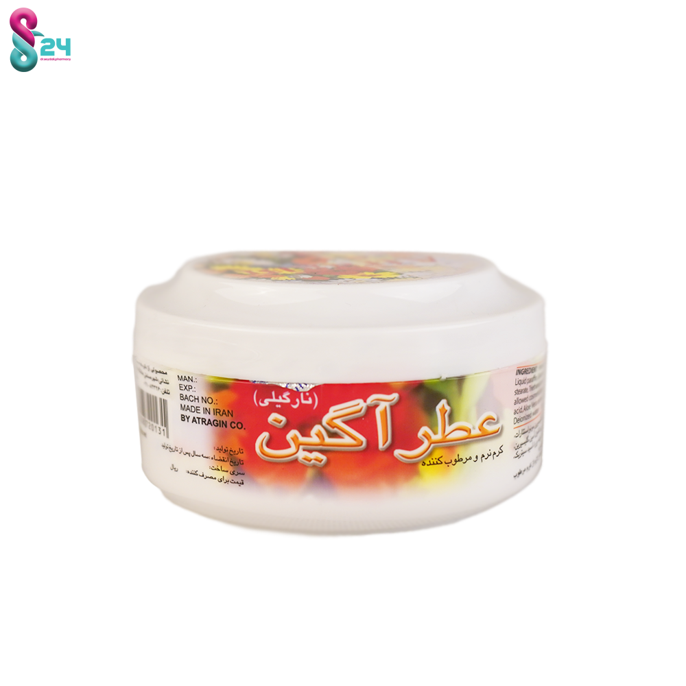 کرم مرطوب کننده نارگیلی عطر آگین 200 میلی لیتر