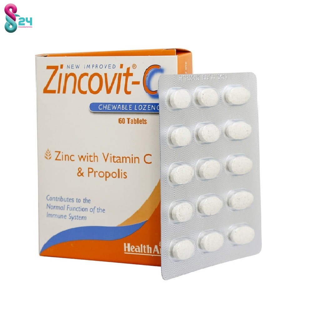 قرص زینکوویت-سی هلث اید 60 عدد