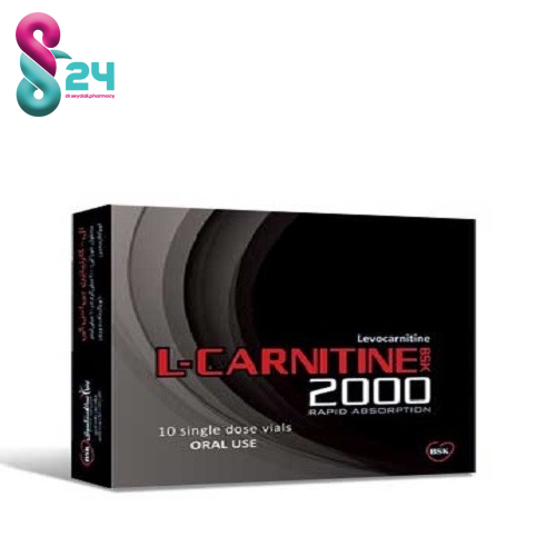 ال کارنیتین 2000 بی اس کی 10 ویال خوراکی