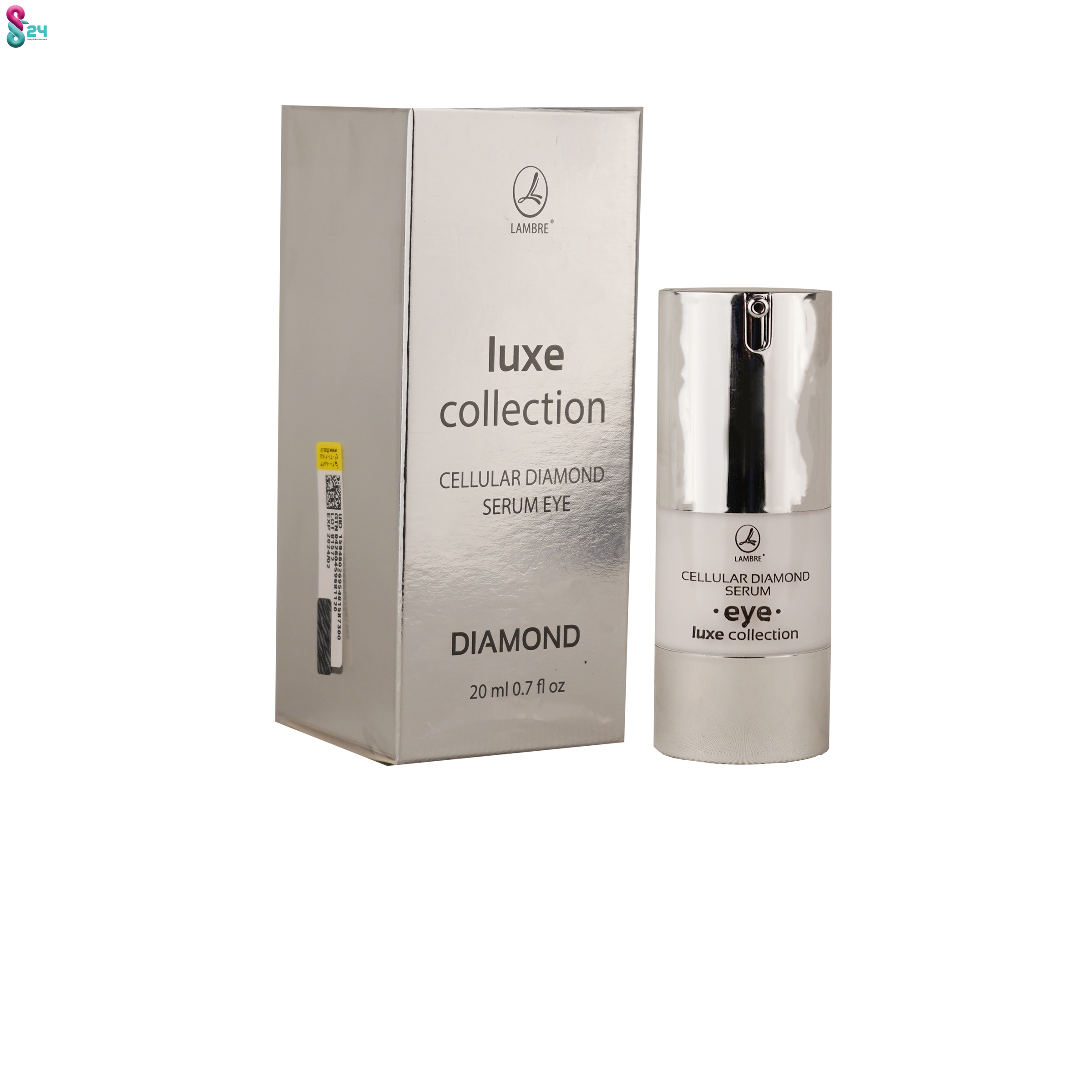 سرم ضد چروک قوی پوست ظریف اطراف چشم حاوی پودر الماس لمبر