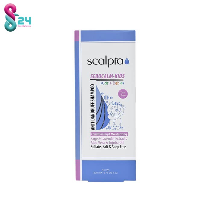 شامپو ضد شوره مناسب کودکان اسکالپیا ۲۰۰ میلی لیتر