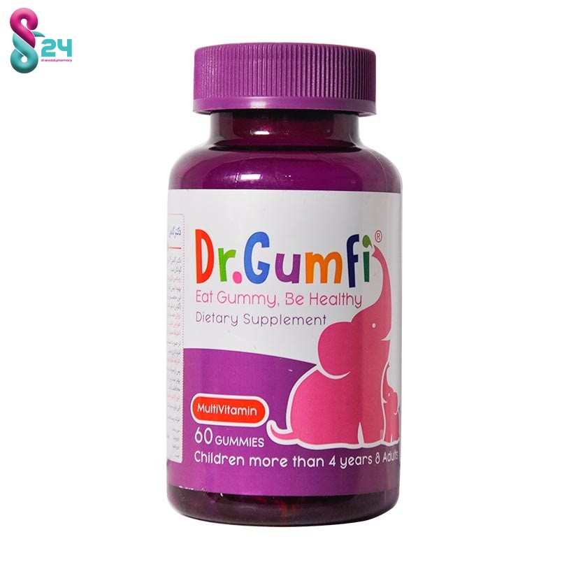 پاستیل مولتی ویتامین دکتر گامفی 60 عدد