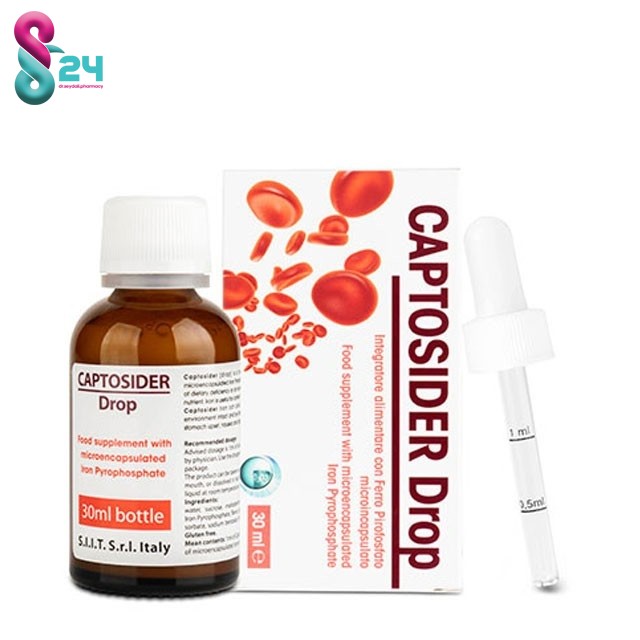 قطره خوراکی آهن کپتوسیدر 30 میلی لیتر