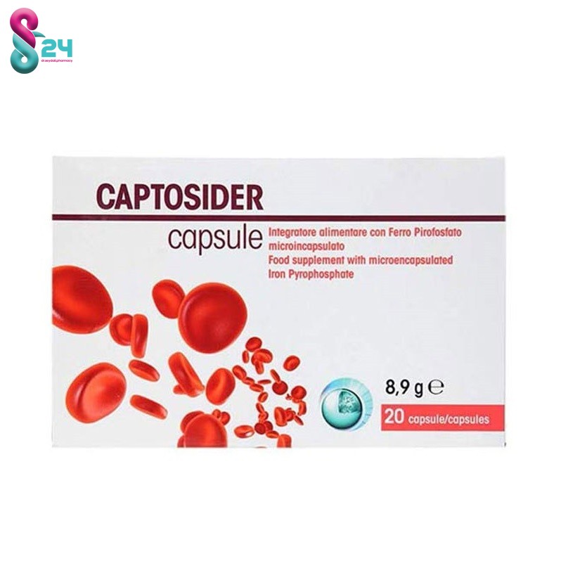 کپسول آهن کپتوسیدر ۲۰ عدد