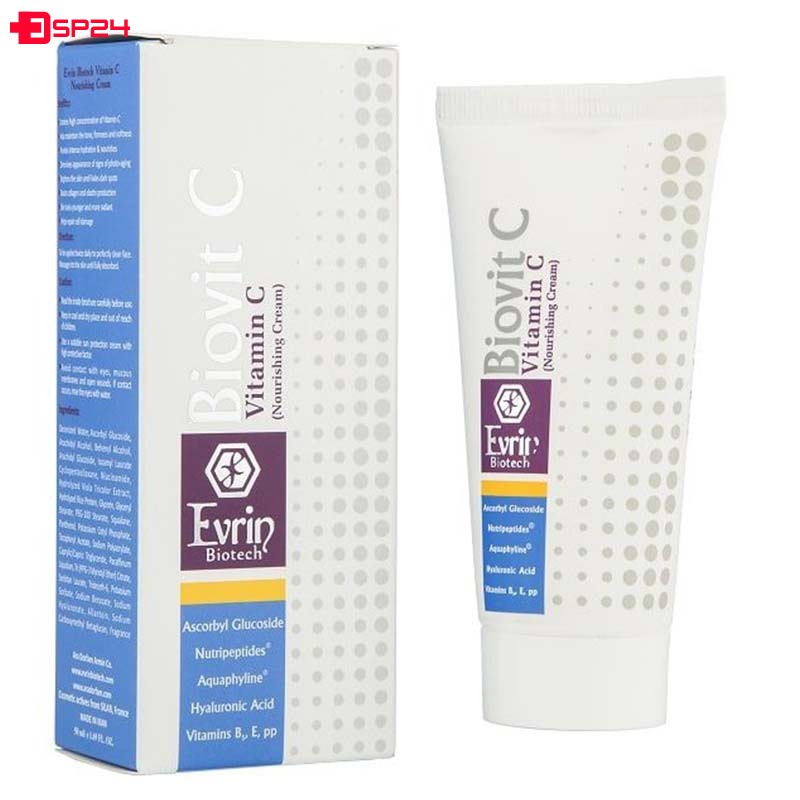کرم تغذیه کننده پوست حاوی ویتامین C اورین بیوتک
