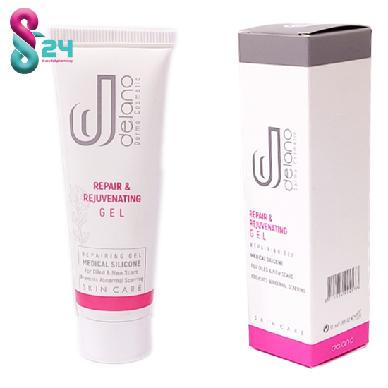 ژل کرم ترمیم کننده دلانو