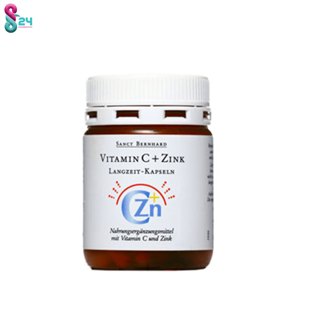 کپسول ویتامین ث و زینک سانکت برنهارد 60 عدد