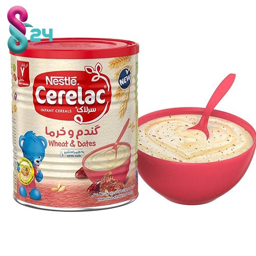 سرلاک گندم و خرما نستله مقدار 400 گرم