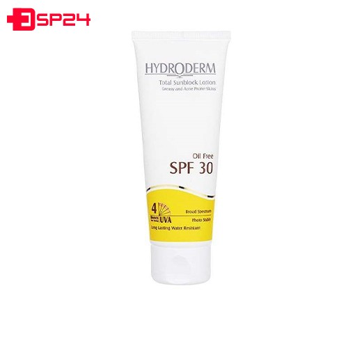 کرم ضد آفتاب SPF30 هیدرودرم مناسب پوست های معمولی و خشک ۵۰ میلی لیتر