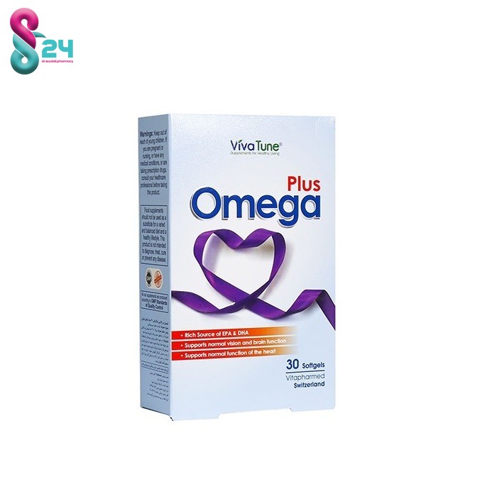 سافت ژل امگا پلاس ویوا تون 30 عدد