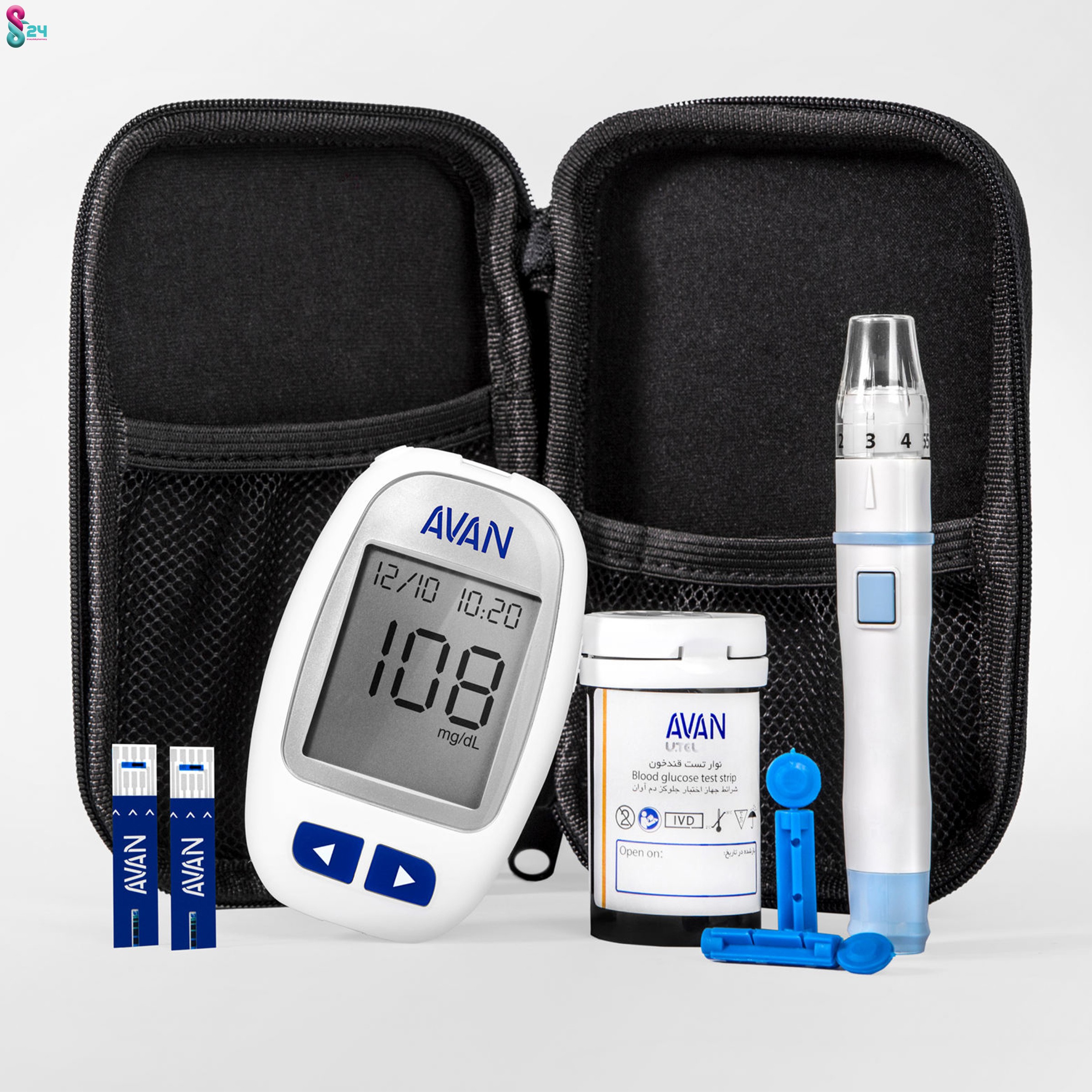 دستگاه تست قندخون آوان