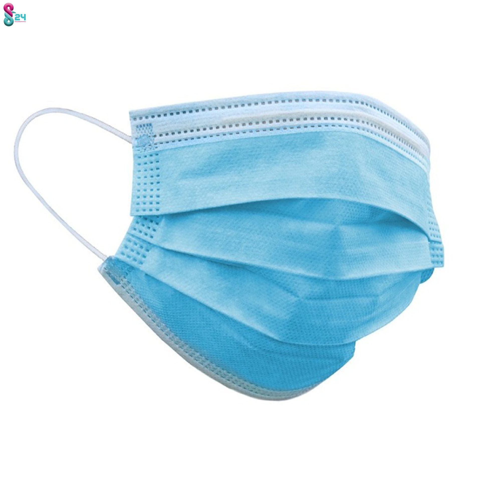 ماسک سه لایه پزشکی در رنگ بندی مختلف