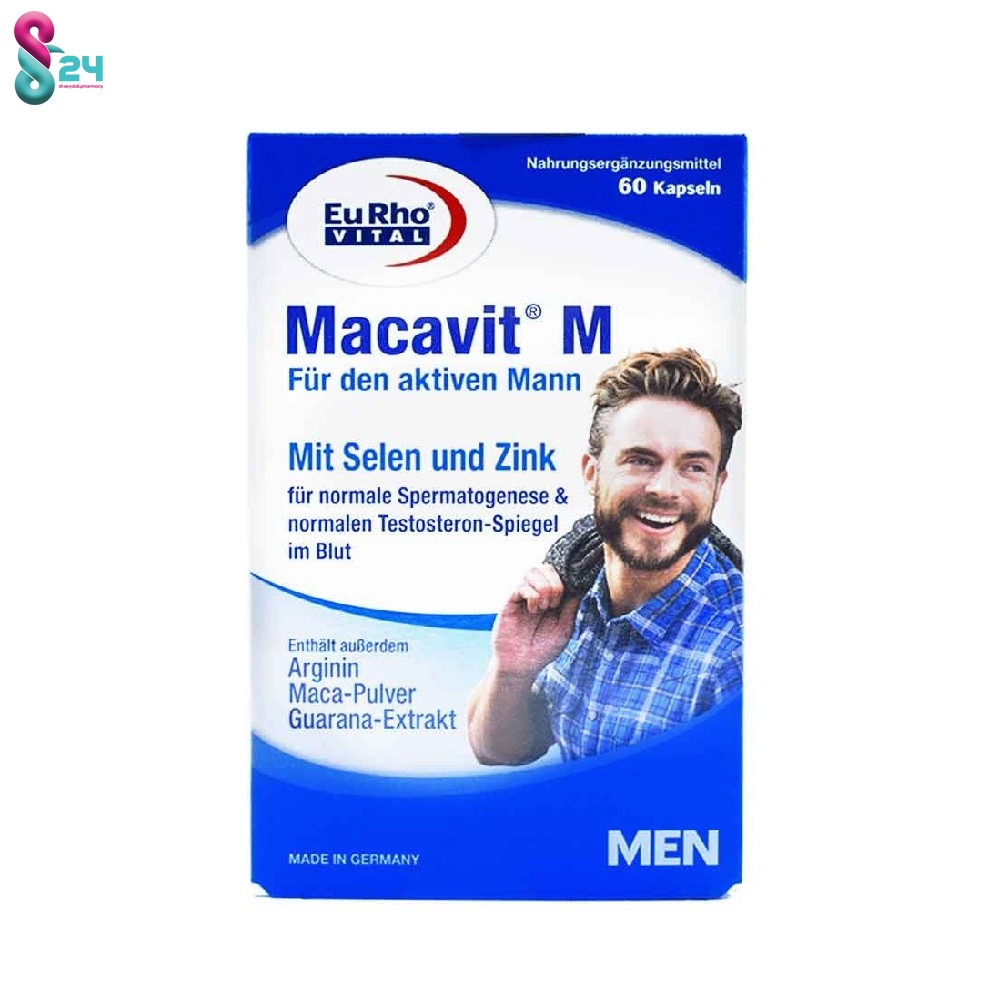 کپسول ماکاویت ام یورو ویتال ۶۰ عدد