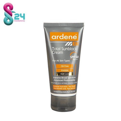 کرم ضدآفتاب SPF50 چندکاره آقایان آردن 50 گرم