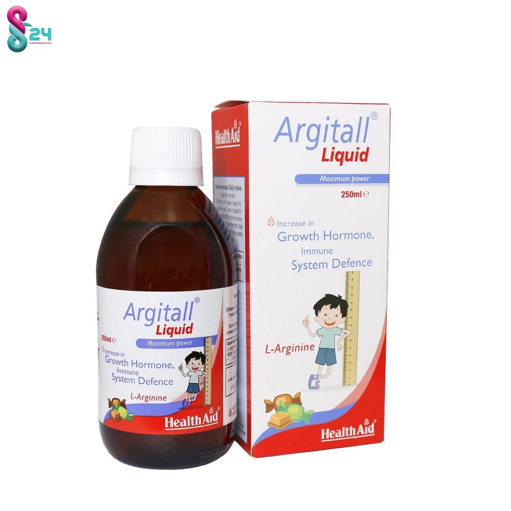 شربت آرژیتال لیکویید هلث اید 250 میلی لیتر