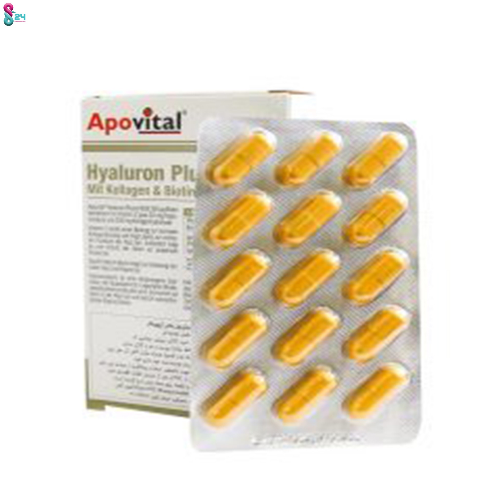 کپسول هیالورون پلاس آپوویتال 30 عدد