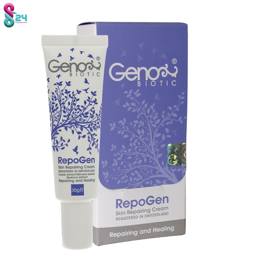 کرم ترمیم کننده پوست ژنوبایوتیک 30 میلی لیتر
