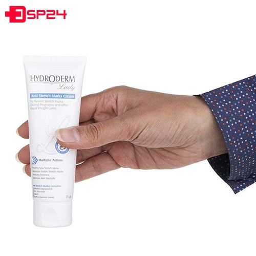 کرم ترک بدن هیدرودرم سری Lady حجم 75 میلی لیتر