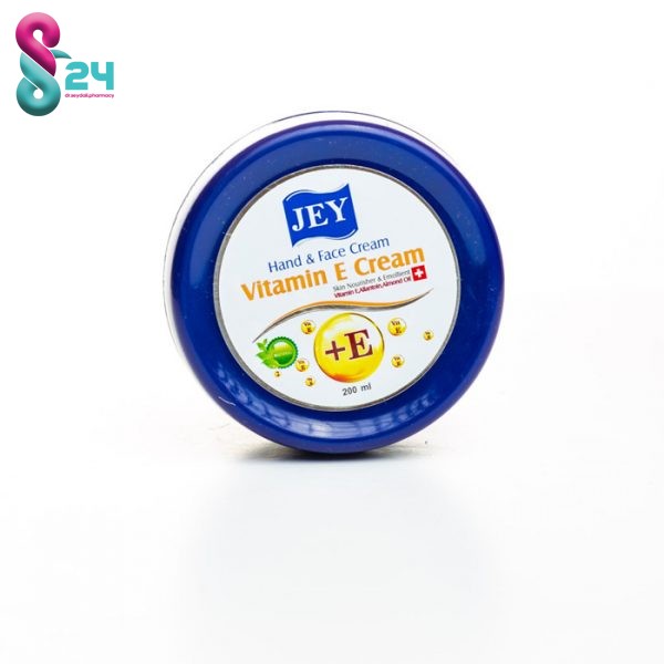 کرم دست و صورت جی حاوی ویتامین E‌ حجم 200 میلی لیتر