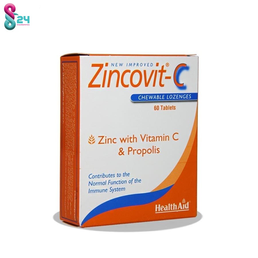 قرص زینکوویت-سی هلث اید 60 عدد