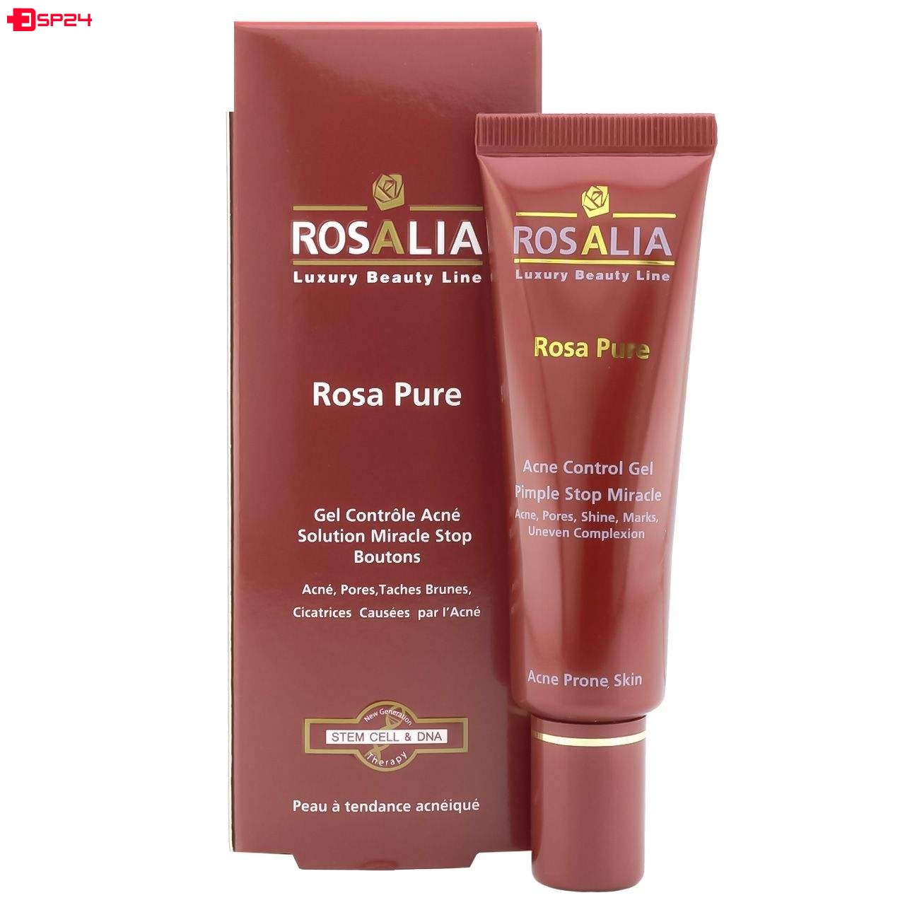 ژل ضد آکنه (ضد جوش) رزالیا مخصوص پوست چرب 30 میلی لیتر