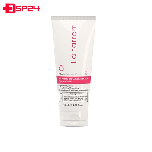 کرم مرطوب کننده دست و صورت لافارر شماره 2