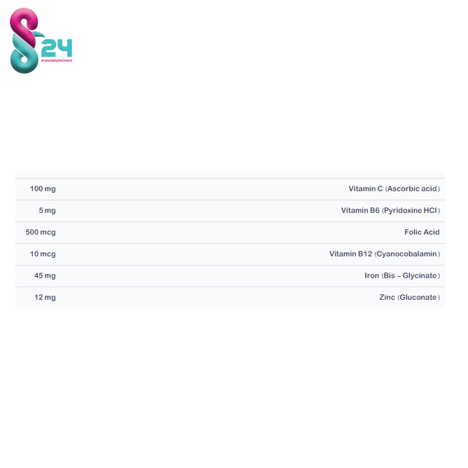 کپسول آیرونکس اس آر  نیچرز پلنتی  60 عدد