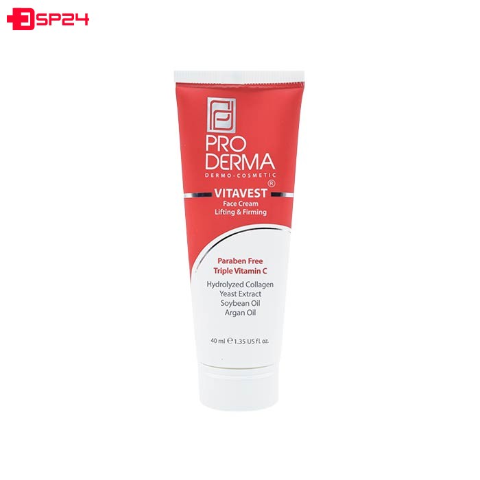 کرم ضد چروک و سفت کننده صورت پرودرما 40 میلی لیتر