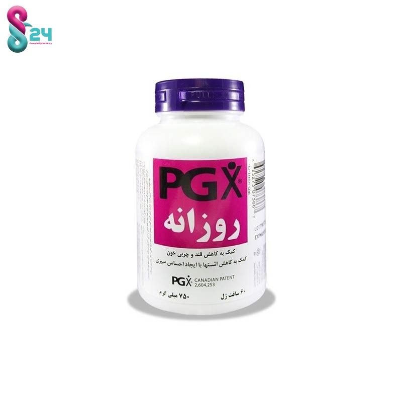 کپسول پی جی ایکس روزانه وبر نچرالز 60 عدد