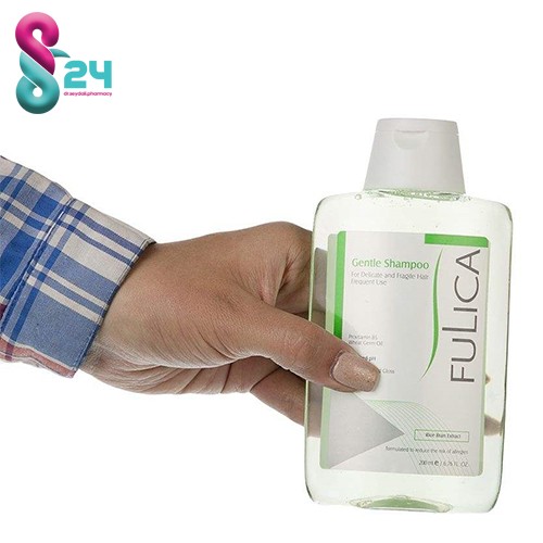 شامپو ملایم فولیکا جهت مصرف روزانه مخصوص موهای حساس و شکننده 200 میلی لیتر