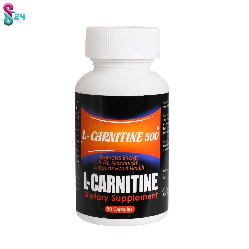 کپسول ال کارنیتین 500 بهتا دارو 60 عدد