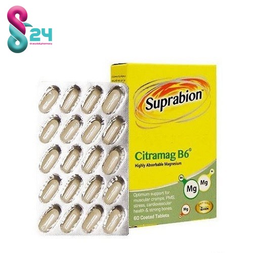 قرص سیترامگ B6 سوپرابیون ۶۰ عدد