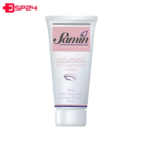 کرم روشن کننده AHA ثمین ۵۰ میلی لیتر