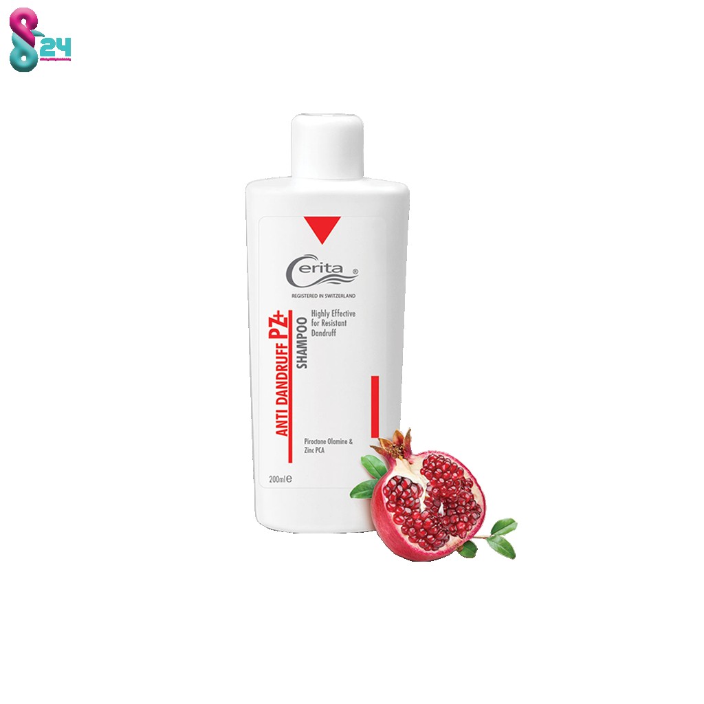 شامپو ضد شوره قوی (+Pz) سریتا مناسب انواع مو ۲۰۰ میلی لیتر