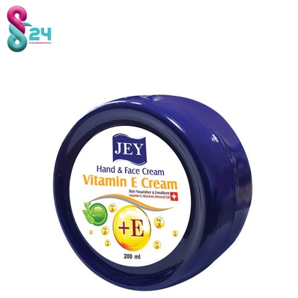 کرم دست و صورت جی حاوی ویتامین E‌ حجم 200 میلی لیتر