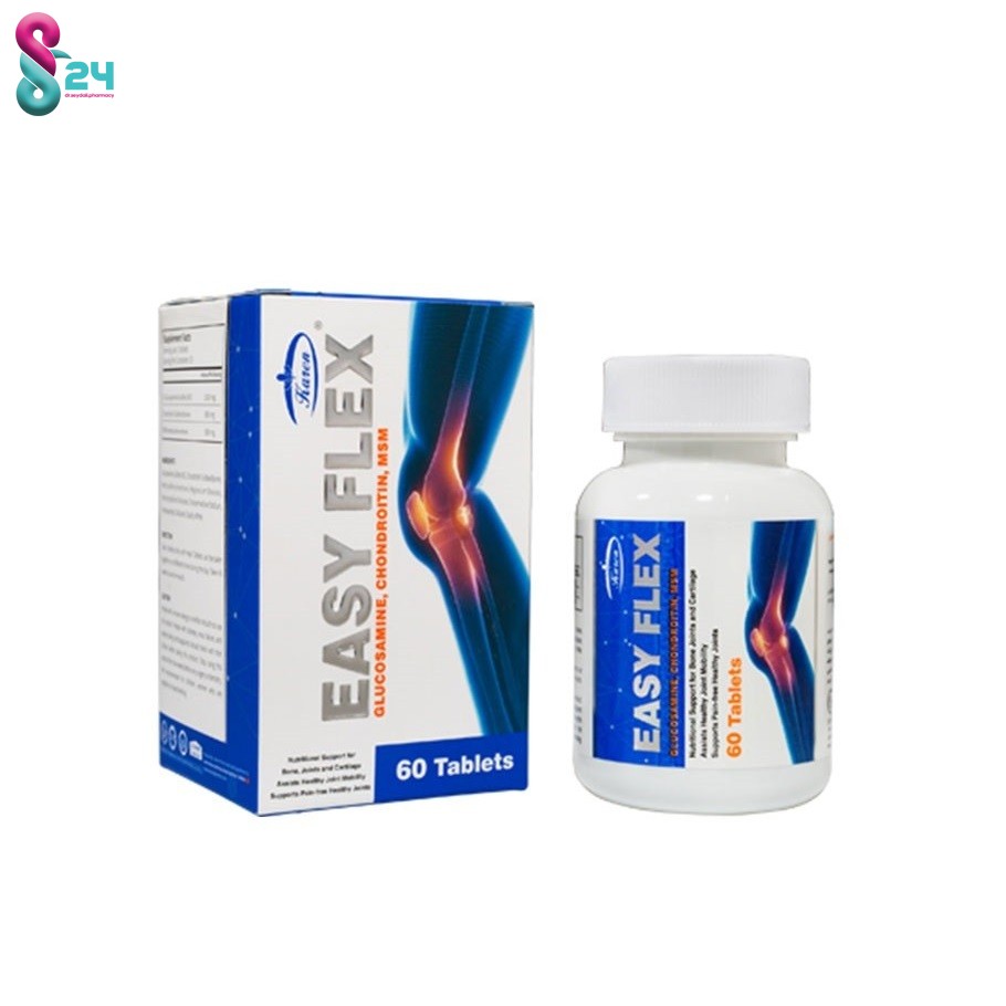 قرص ایزی فلکس (گلوکزامین کندرویتین) کارن 60 عدد