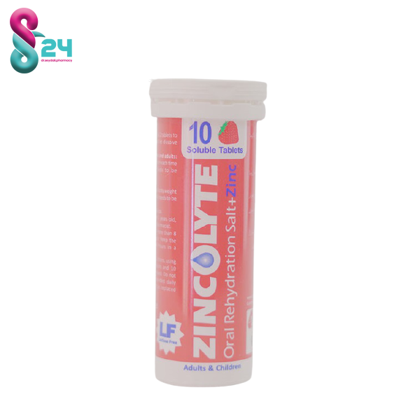 قرص سریع حل شونده ORS زینکولایت آیریک ۱۰ عدد