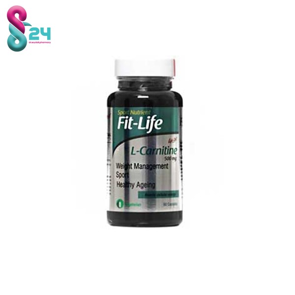 کپسول ال کارنیتین فیت لایف 500 میلی گرمی لایف ان 60 عدد