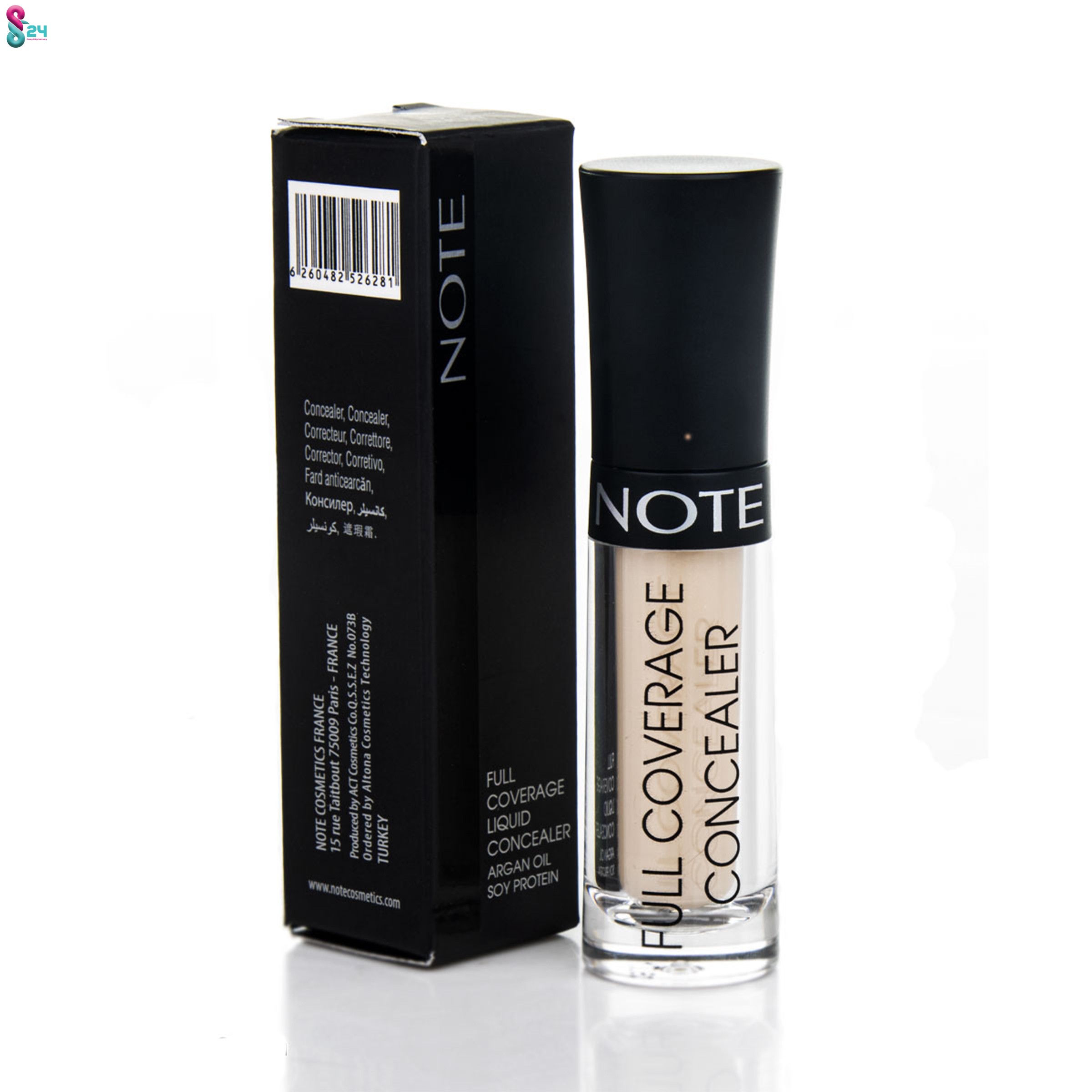 کانسیلر مایع فول کاور نوت شماره ۰۲