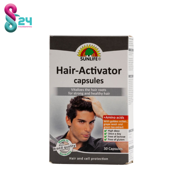 کپسول هیر اکتیواتور سان لایف 30 عدد
