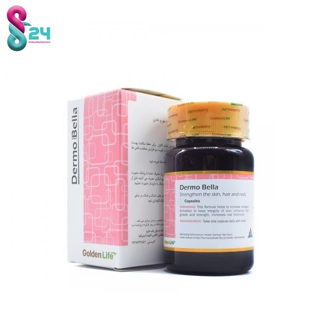 کپسول درموبلا گلدن لایف 60 عدد