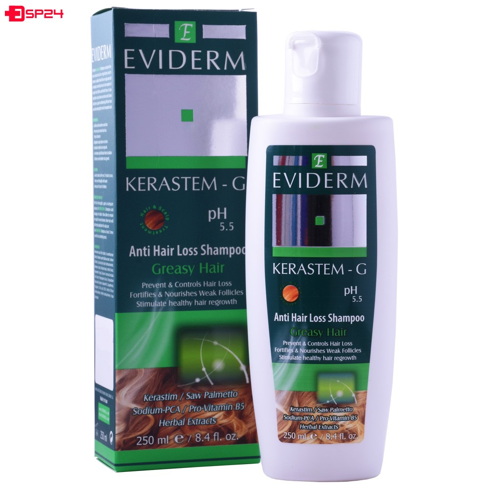 شامپو کراستم جي ،تقویت کننده مو مناسب موهاي چرب اویدرم