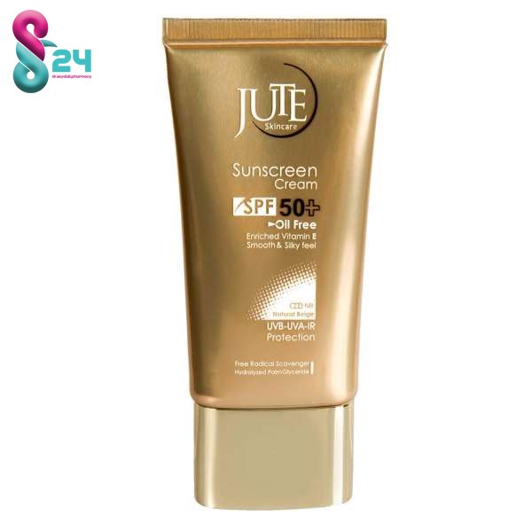 کرم ضد آفتاب بی رنگ ژوت مدل Cosmetics spf 50 حجم 40 میلی لیتر