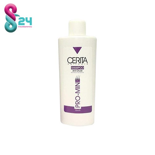 شامپو تقویت کننده و ضد ریزش پرومین سریتا مناسب انواع مو ۲۰۰ میلی لیتر