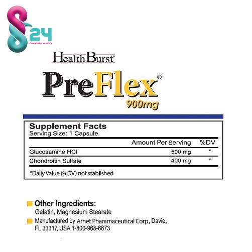 کپسول پریفلکس هلث برست 60 عدد