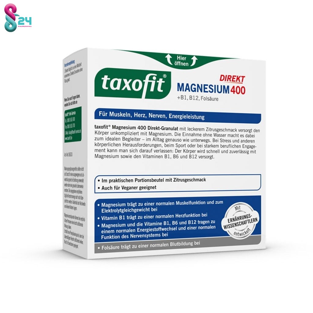 ساشه منیزیم دایرکت 400 تاکسوفیت 20 عدد