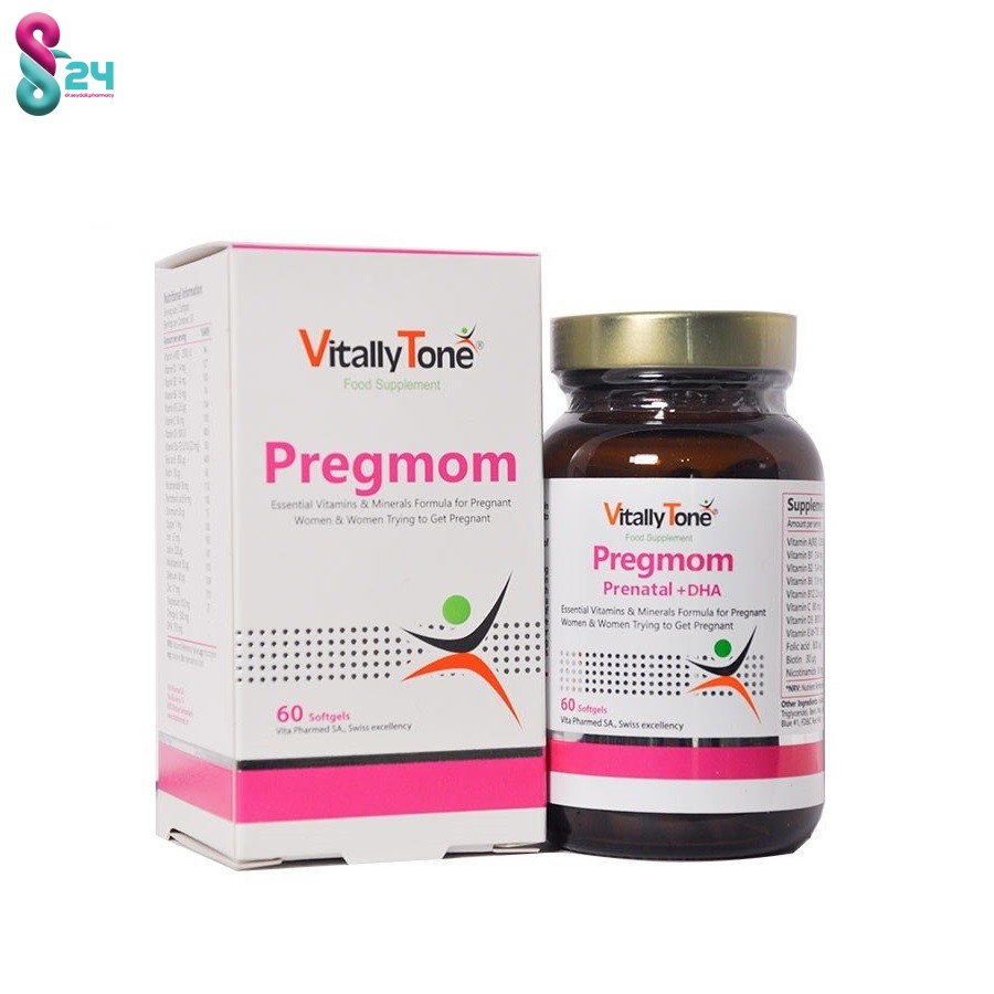 کپسول پرگمام ویتالی تون 60 عدد