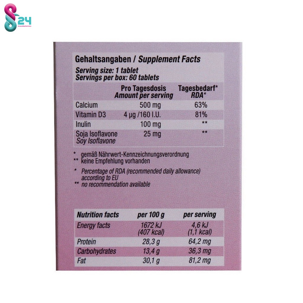قرص منو اورت یورو ویتال 60 عدد