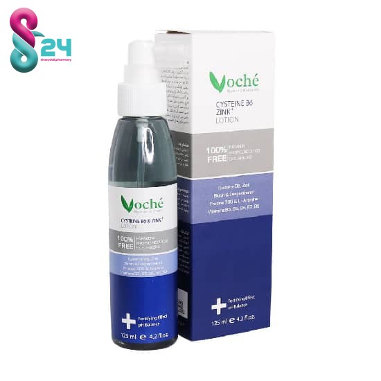 تونیک تقویت کننده موی سر سیستئین ویتامین ب6 و زینک وچه