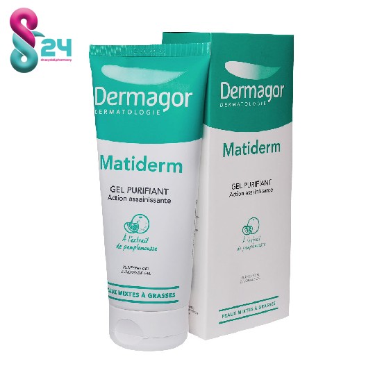 ژل شوینده و کنترل کننده چربی پوست درماگور 200 میلی لیتر